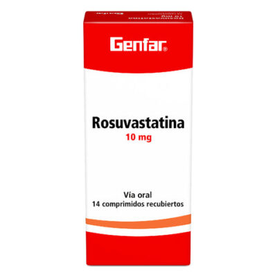 rosuvastatina 10mg gf 14 tabletas