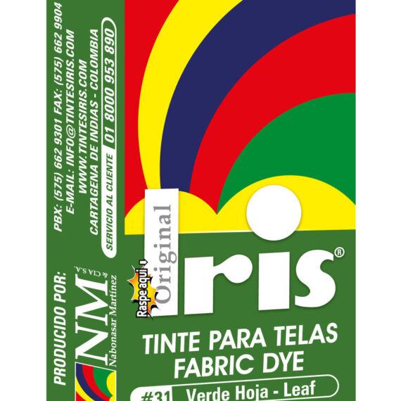 tinte iris 31 verde hoja