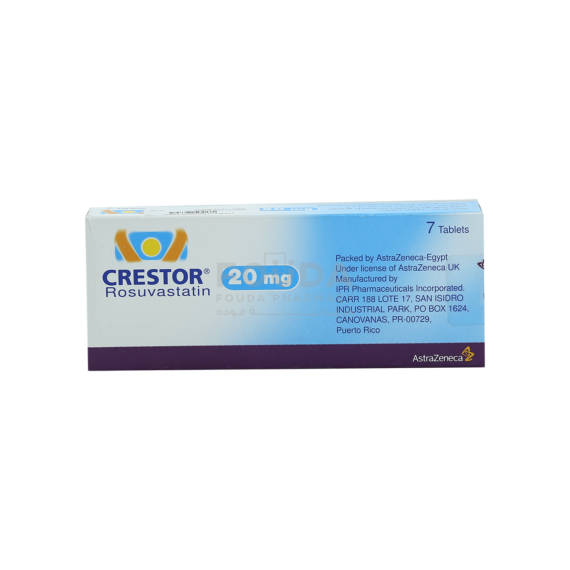 crestor 20mg 7 tab