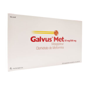 GALVUS MET 50/500 MG 28 COM.(P)(SC)
