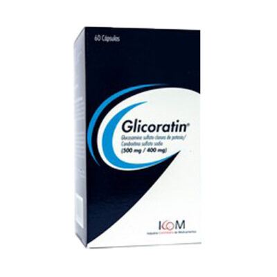 glicoratin 500/400mg ic 60 capsulas