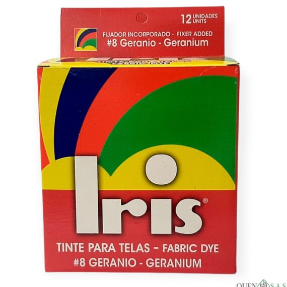 tinte iris 8 geranio