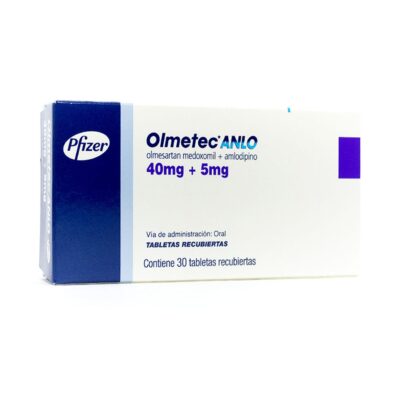 olmetec anlo 40/5mg 30 tabletas