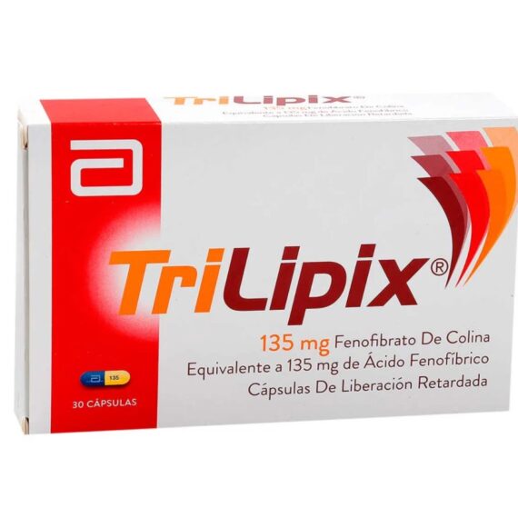 trilipix retard 135mg 30 capsulas