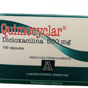 QUIMOCYCLAR 500mg 100 Capsulas