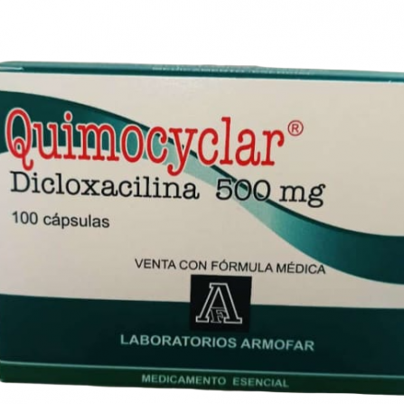 quimocyclar 500mg 100 capsulas