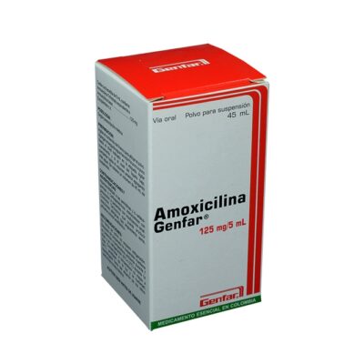 amoxicilina suspension 125mg gf 45ml