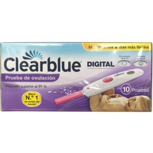 Prueba De Ovulacion Clearblue Digi.10Uds