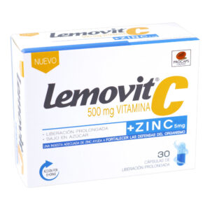 Lemovit C + Zinc X 30 Cápsulas Blandas