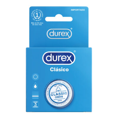 condones durex clasico 3 und