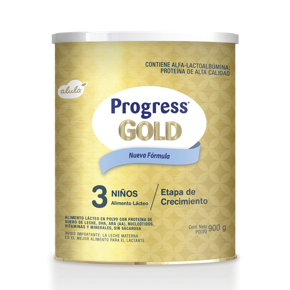 Alimento Lácteo En Polvo Progress Gold Alula Etapa3 X 900 Gr
