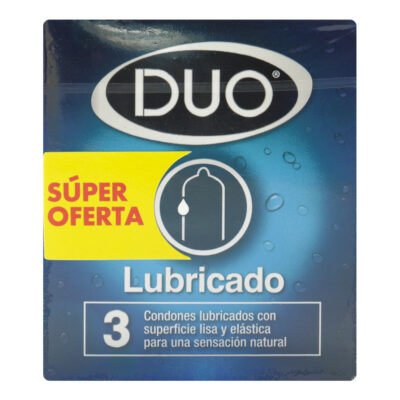 condones duo normal lubricado 3uds