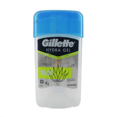 desodorante gillette hydra gel aloe 45gr