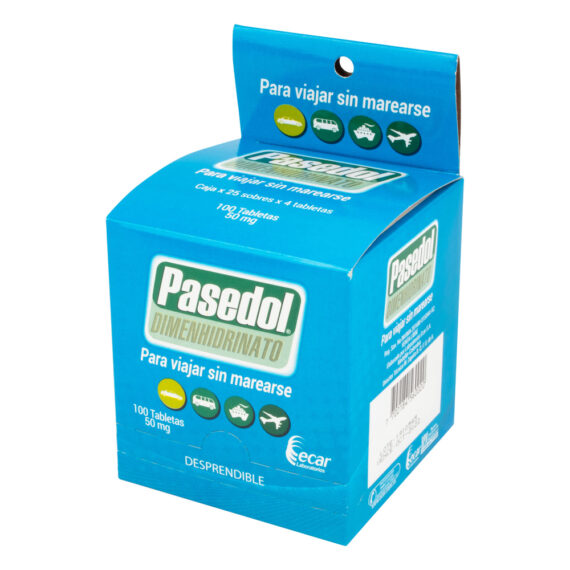 pasedol 50mg 100 tabletas