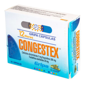 Congestex X 10 Cápsulas
