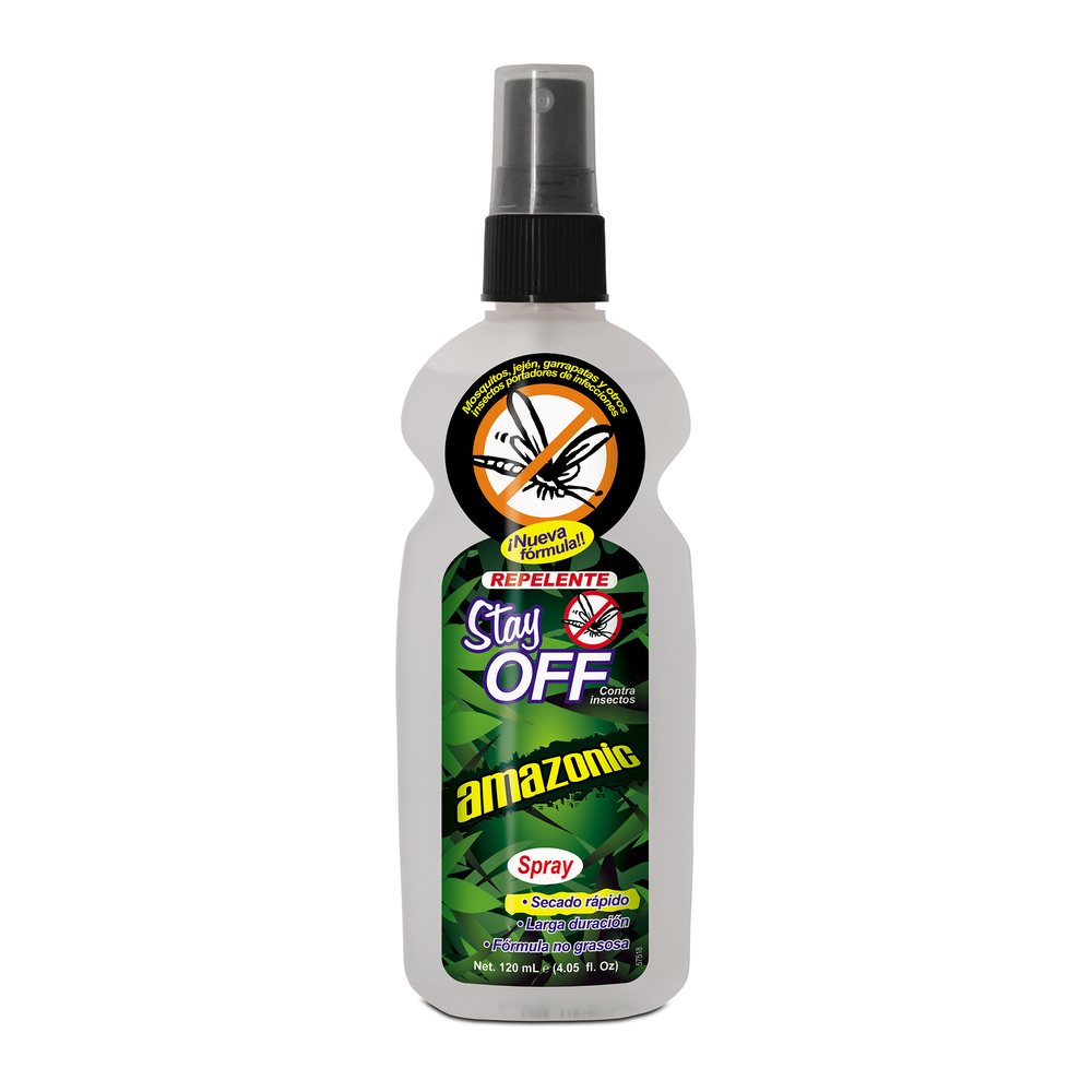 Repelente Stay Off Spray Amazonic X 120 Ml
