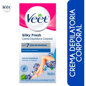 crema depilatoria veet piel sensible 50ml