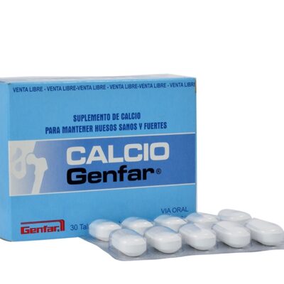 calcio 600mg gf 30 tabletas