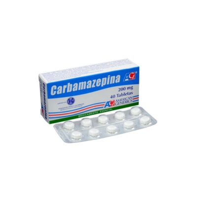 carbamazepina 200mg ag 40 tabletas