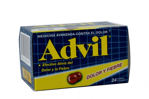 advil 24 tabletas