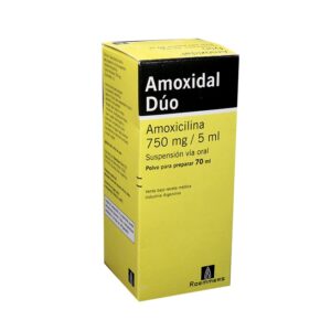 AMOXIDAL DUO 750mg/5mL PEDIAT. 70mL