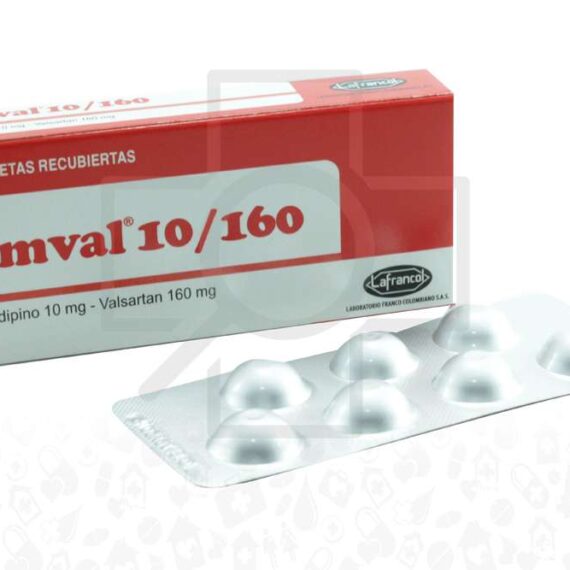 amval 10/160mg 14 tabletas