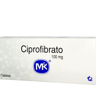 ciprofibrato 100mg mk 10 tabletas