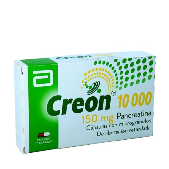 creon 10000 20 capsulas