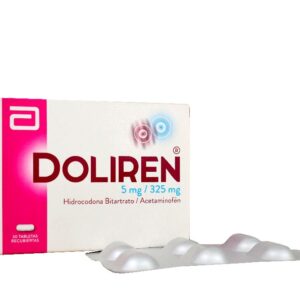 Doliren 5Mg/325Mg 30 Tabletas
