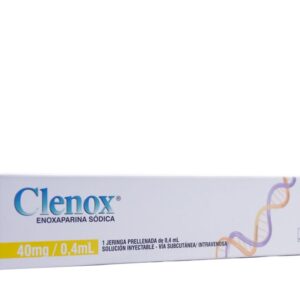 CLENOX 40 MG 1 JERINGA PRELLENADA (P)(SC)(SF)