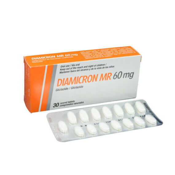 diamicron mr 60mg 30 tabletas