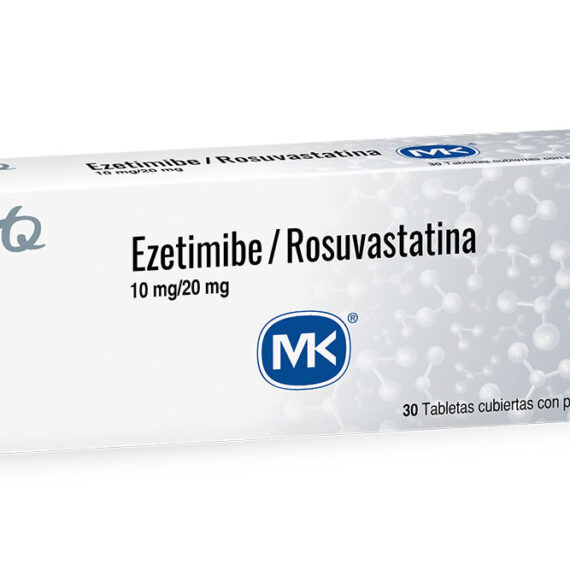 rosuvastatina+ezetimibe 20/10mg mk 30 tabletas