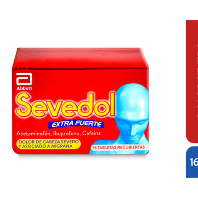 sevedol extra fuerte 16 tabs