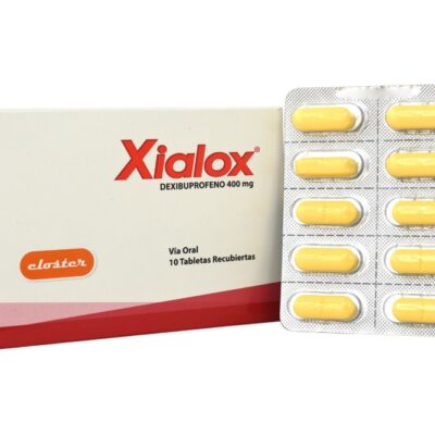 xialox 400mg 10 tabletas