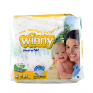 Pañales WINNY SEC ET.2 X 16