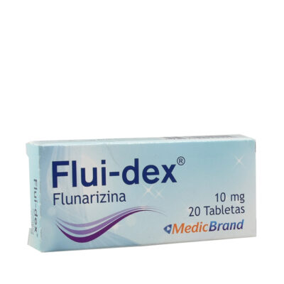 fluidex 10mg 20 tabletas
