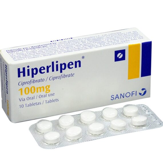 hiperlipen 100mg 10 tabletas