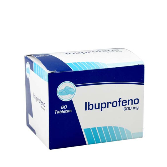 ibuprofeno 600mg pc 60 tabletas