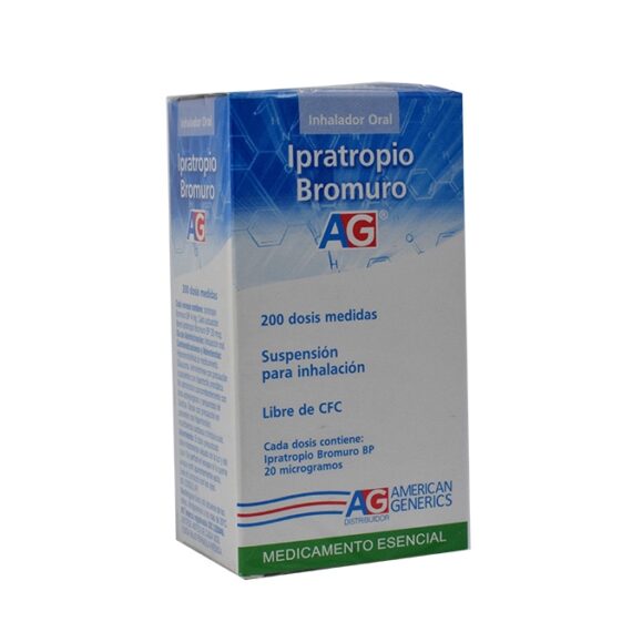 bromuro ipratropio inh. ag 200 dosis