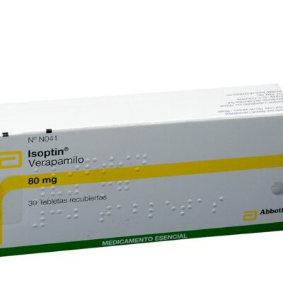 isoptin 80mg 30 tabletas