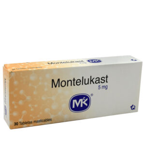 MONTELUKAST 5mg MK 30 Tabletas