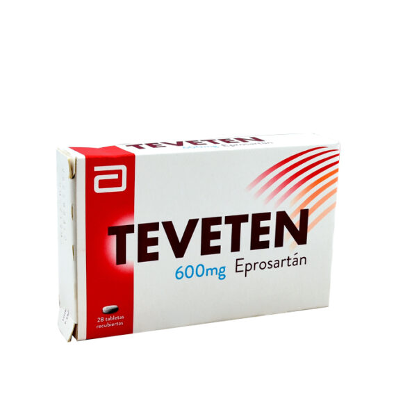 teveten 600mg 28 tabletas