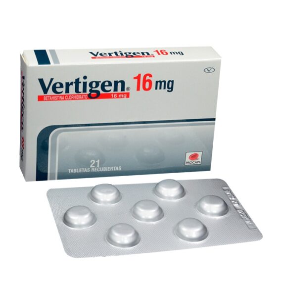 vertigen 16 mg 21 tab