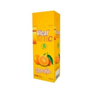 Vical C 500Mg  Naranja 144