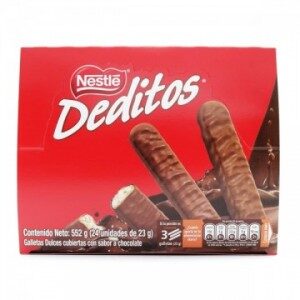 Deditos De Chocolate 23Gr 24Uds