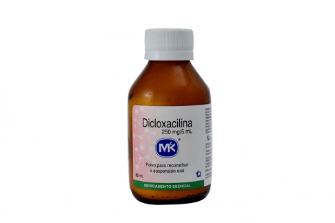 dicloxacilina suspension 250mg mk 80ml