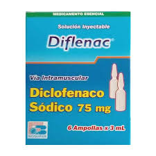 diflenac 75mg 6 ampolla 3 ml