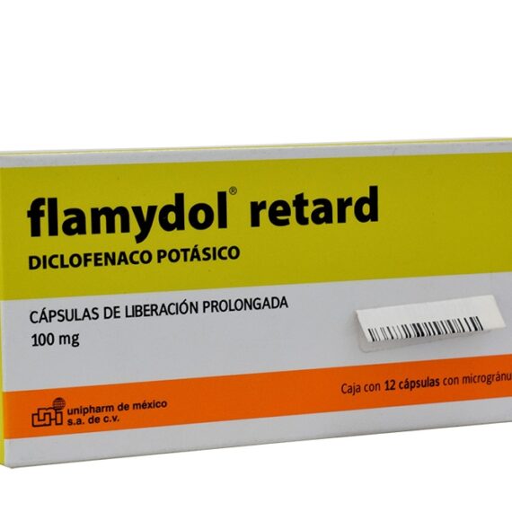 flamydol retard 100mg 12 caps