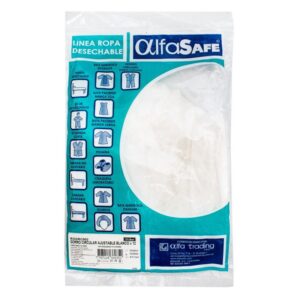 GORRO DES. BLANCO ALFA 12 UDS