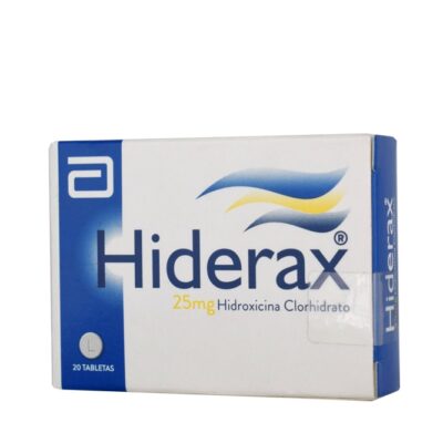 hiderax 25mg 20 tabletas